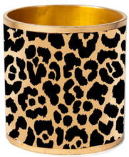 Load image into Gallery viewer, Leopard Spots Enameled Napkin Ring