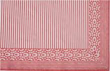 Load image into Gallery viewer, Petite Strip Tablecloth Watermelon
