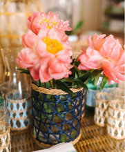 Load image into Gallery viewer, Island Wrapped Hurricane Large Navy