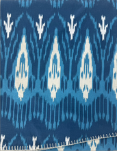 Load image into Gallery viewer, Dylan Ikat Round Tablecloth