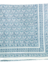 Load image into Gallery viewer, Caroline Blue Tablecloth