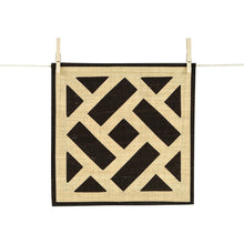 Load image into Gallery viewer, Cocoa Trellis Raffia Placemats