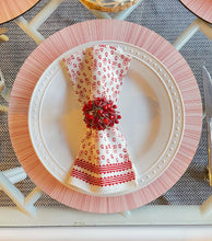 Load image into Gallery viewer, Lines in Red Placemats