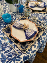 Load image into Gallery viewer, Phlox Blue Napkin