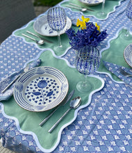 Load image into Gallery viewer, Datuna Blue Tablecloth