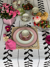 Load image into Gallery viewer, Helena Embroidered Tablecloth- Black