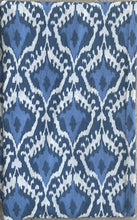 Load image into Gallery viewer, Ikat Blue Tablecloth