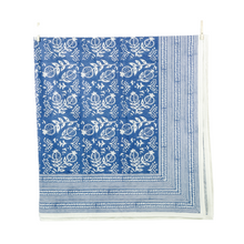 Load image into Gallery viewer, Pomegranate Blue Tablecloth