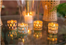 Load image into Gallery viewer, Island Wrapped Votives-Navy
