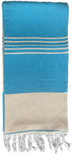 Load image into Gallery viewer, Mexican Oaxaca Tablecloth-Blue