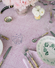 Load image into Gallery viewer, Lavender Mandala Tablecloth
