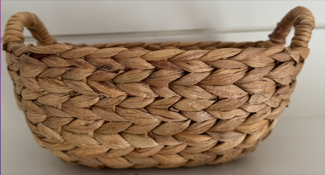 Small Seagrass Basket-Natural