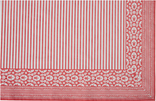Load image into Gallery viewer, Petite Strip Tablecloth Watermelon
