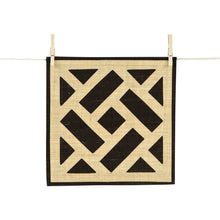 Load image into Gallery viewer, Cocoa Trellis Raffia Placemats

