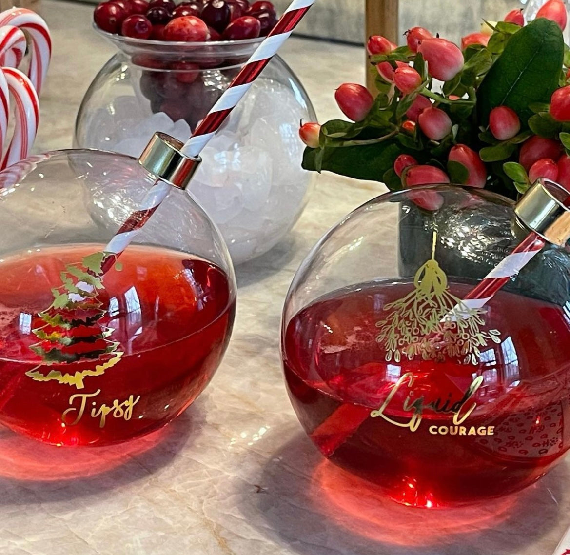 Retro Ornament Glasses-S/2 – Social Settings LLC