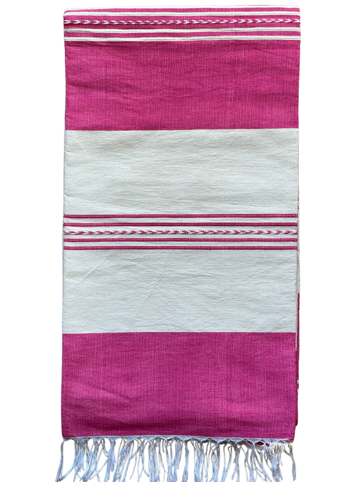 Mexican Oaxaca Tablecloth-Pink