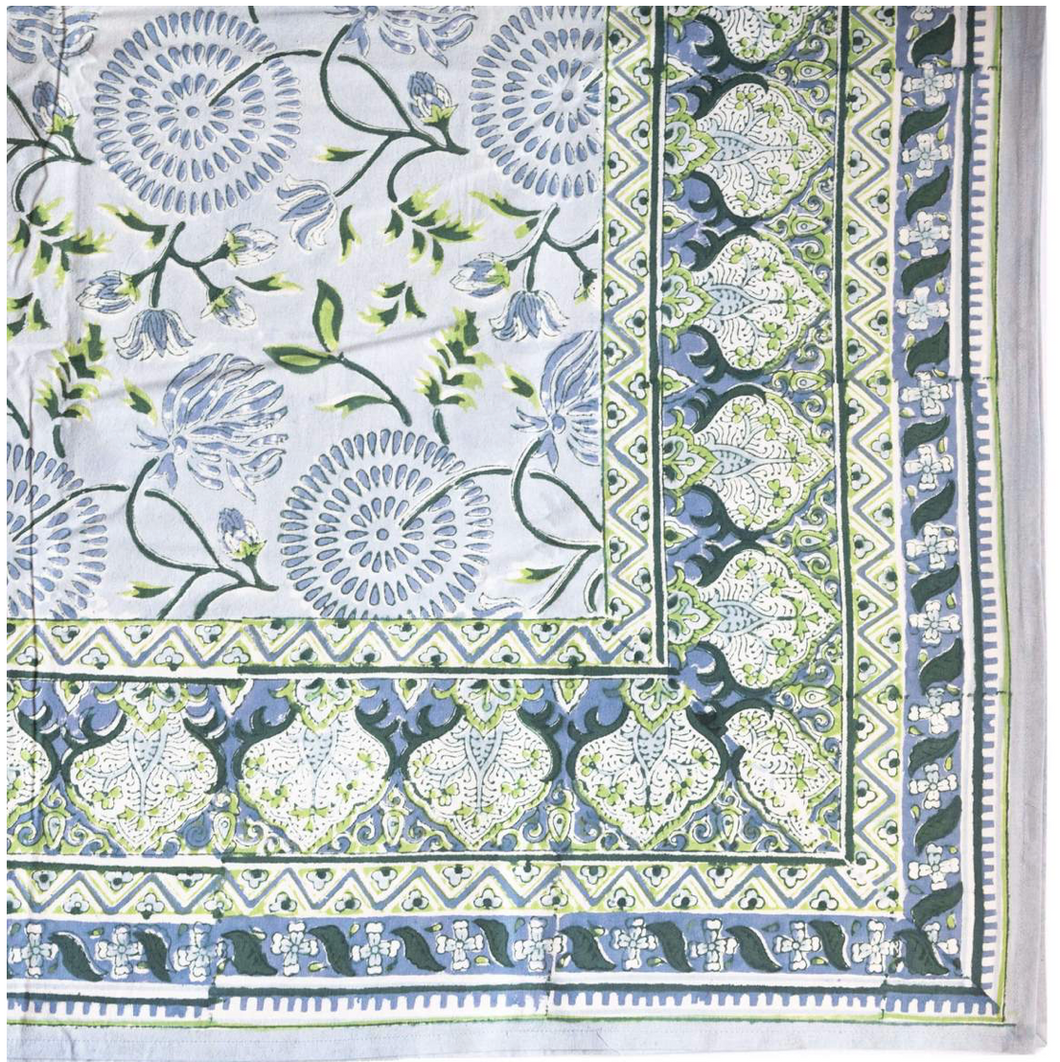 Maya Blue Tablecloth