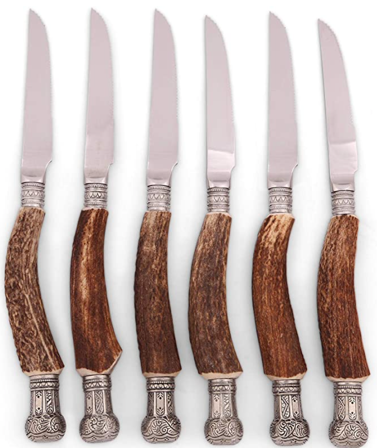 Vagabond House Stirrup Steak Knives Set of 6