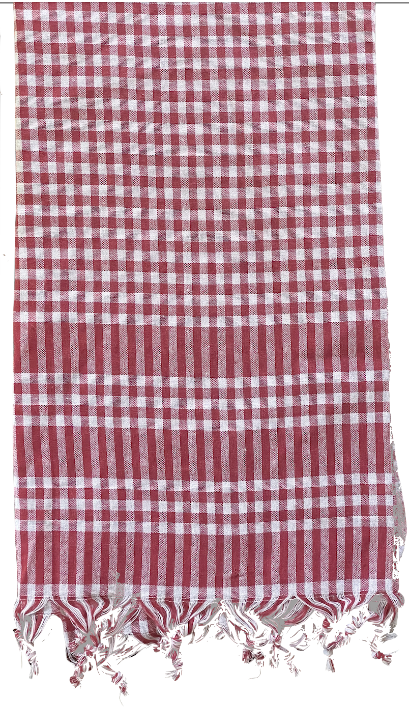 Buffalo Checked Red/White Tablecloth
