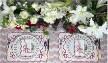 Load image into Gallery viewer, Red Fern Tablecloth
